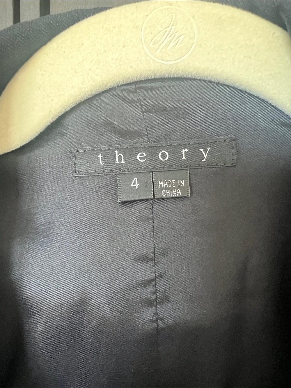 Theory Navy Two-Button Notch Lapel Suit - Picture 2 of 4
